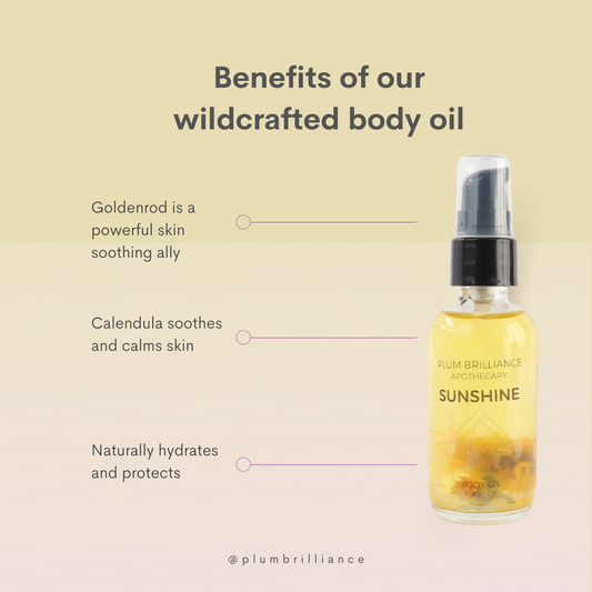 Body Oil Calendula + Goldenrod - SUNSHINE