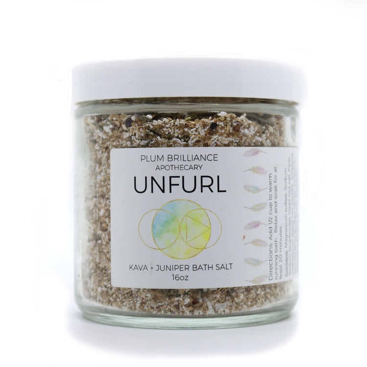 Soaking Salts - Natural Herbal Mineral Bath "Unfurl"