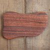 walnut wood gua sha tool
