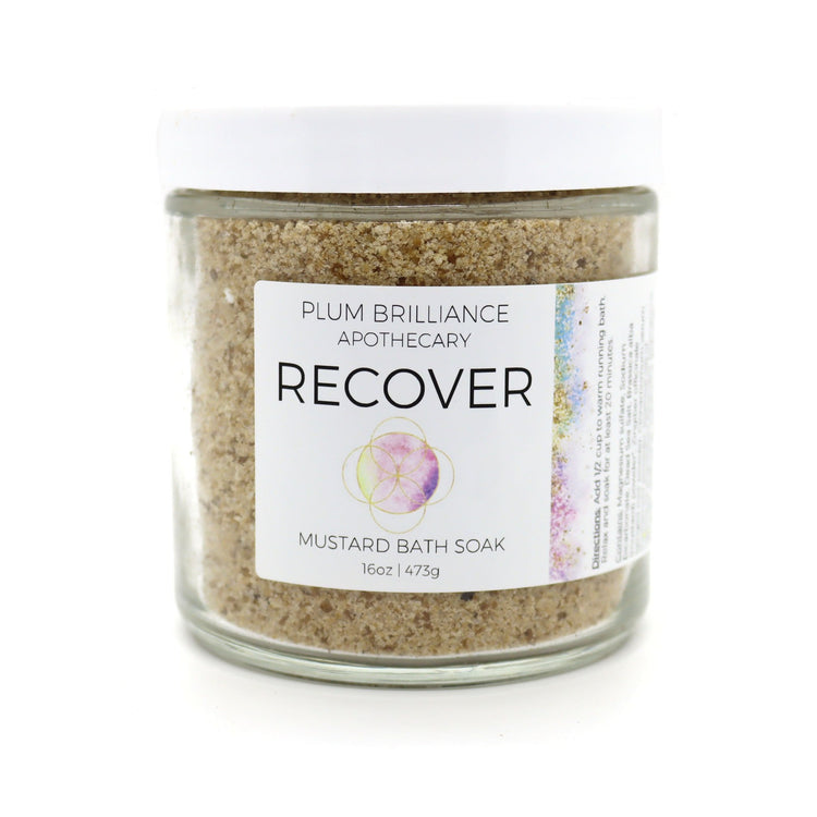 Soaking Mineral Salts- "Recover" Mustard Bath