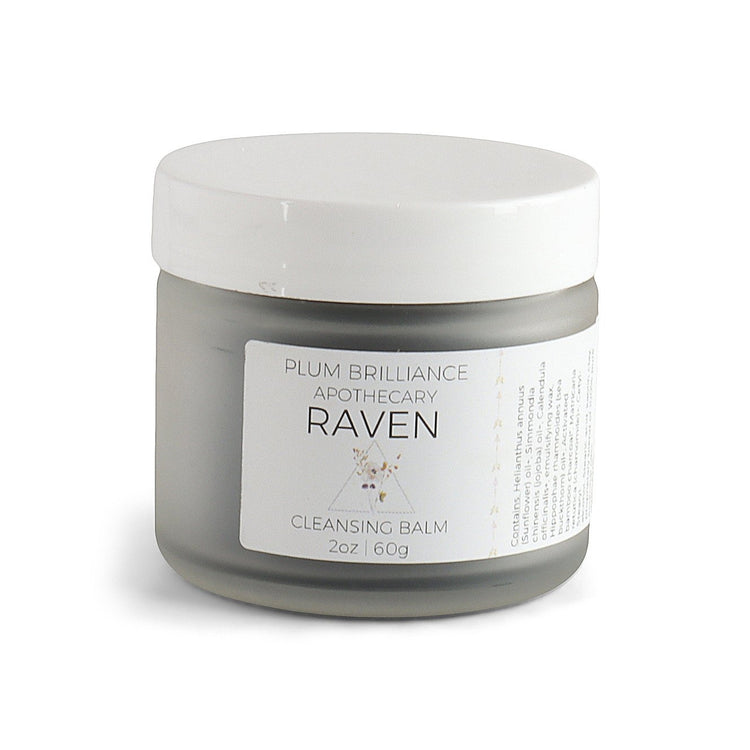 Cleansing Cream Balm Natural Charcoal - RAVEN
