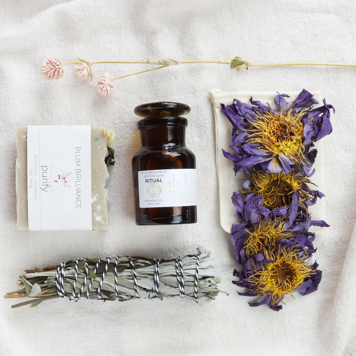 Plum Brilliance Apothecary  Botanical Skincare