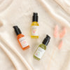 three wildcrafted facial oil treatments by plum brilliance